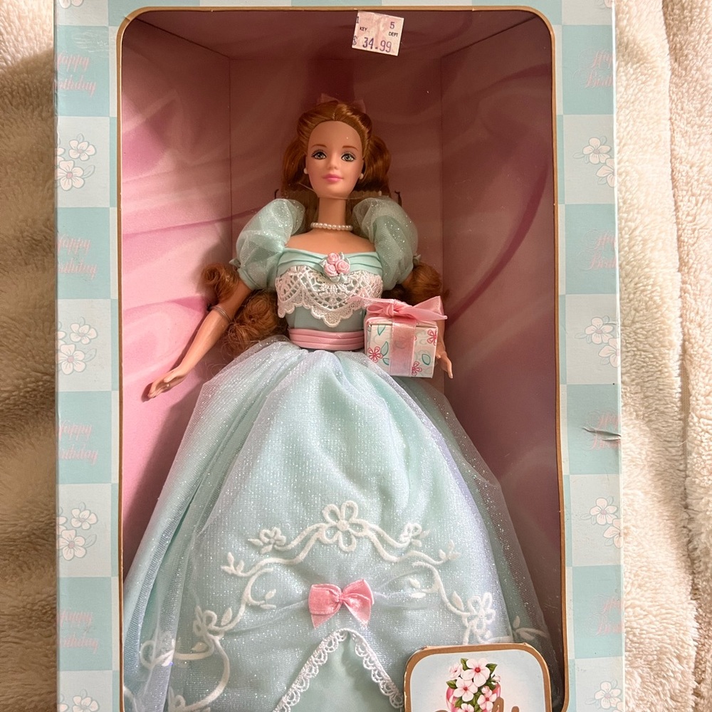 Barbie Doll in Mint Green Gown